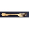 FORCHETTA TAVOLA INGLESE ORO LUCIDO