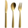 COLTELLO TAVOLA ORO SATINATO
