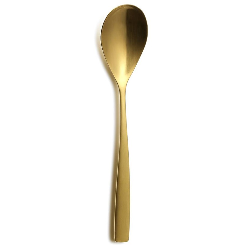 CUCCHIAIO TAVOLA ORO SATINATO