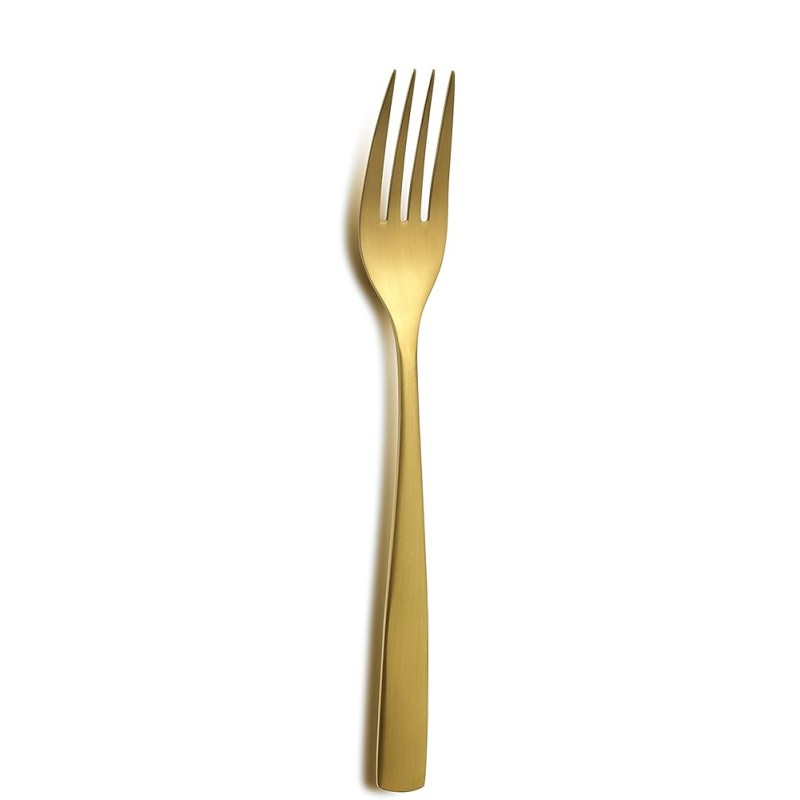 FORCHETTA TAVOLA ORO SATINATO