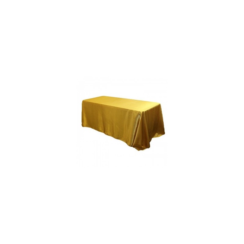 TOVAGLIA BUFFET RETTANGOLARE 500X240 GIALLO ORO DAMASCATO