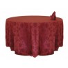 TOVAGLIA ROTONDA Ø 315 BORDO' DAMASCATO