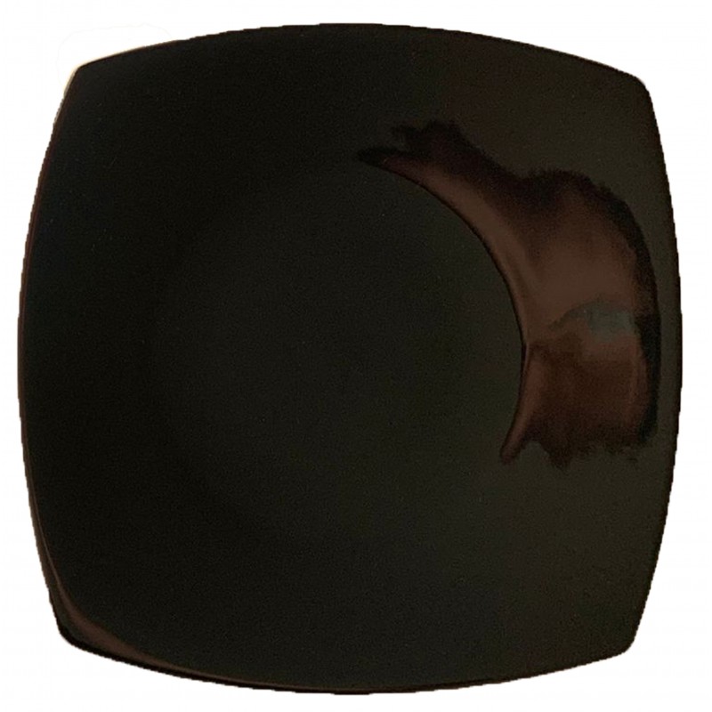 PIATTO PIANO QUADRATO NERO