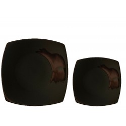 PIATTO PIANO QUADRATO NERO