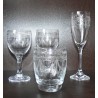 CALICE VINO FIORE INCISO