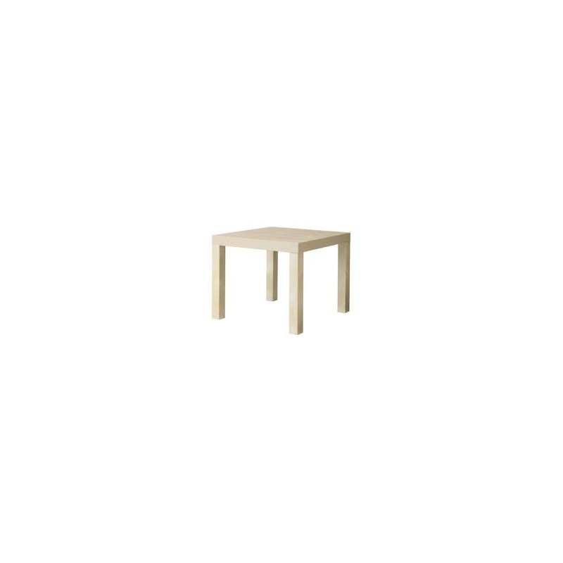 TAVOLINO BASSO K QUADRATO 65X65 LEGNO NATURALE