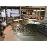 CESTINO CACHEPOT OVALE SHEFFIELD ARGENTO